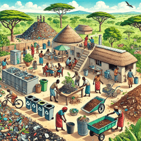 Community-Based Zero Waste Initiative in Rural Zimbabwe